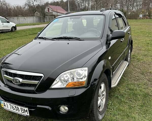 Черный Киа Соренто, объемом двигателя 2.5 л и пробегом 199 тыс. км за 10350 $, фото 1 на Automoto.ua