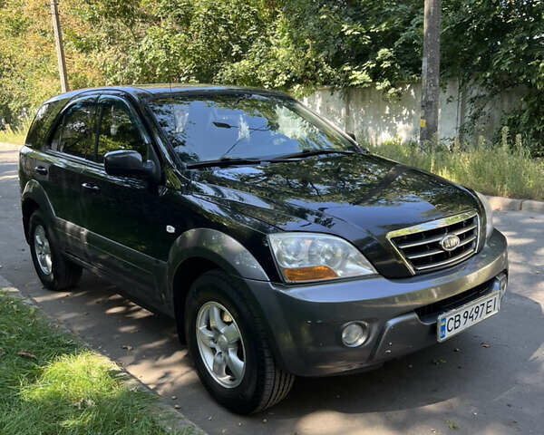 Черный Киа Соренто, объемом двигателя 2.5 л и пробегом 228 тыс. км за 9500 $, фото 7 на Automoto.ua