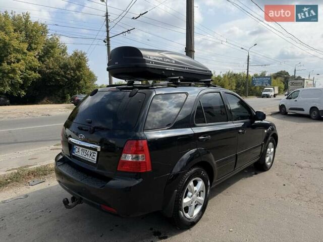 Черный Киа Соренто, объемом двигателя 2.5 л и пробегом 280 тыс. км за 6500 $, фото 7 на Automoto.ua