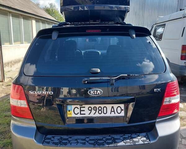 Черный Киа Соренто, объемом двигателя 2.5 л и пробегом 197 тыс. км за 10000 $, фото 3 на Automoto.ua