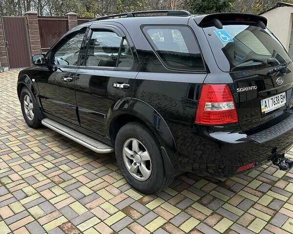 Черный Киа Соренто, объемом двигателя 2.5 л и пробегом 199 тыс. км за 10350 $, фото 2 на Automoto.ua