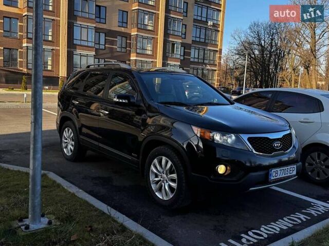 Черный Киа Соренто, объемом двигателя 2.2 л и пробегом 254 тыс. км за 13900 $, фото 2 на Automoto.ua
