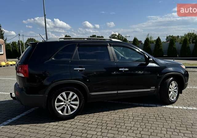 Черный Киа Соренто, объемом двигателя 2.2 л и пробегом 248 тыс. км за 12300 $, фото 2 на Automoto.ua