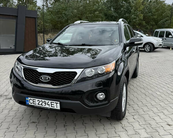 Черный Киа Соренто, объемом двигателя 2.2 л и пробегом 255 тыс. км за 13700 $, фото 1 на Automoto.ua