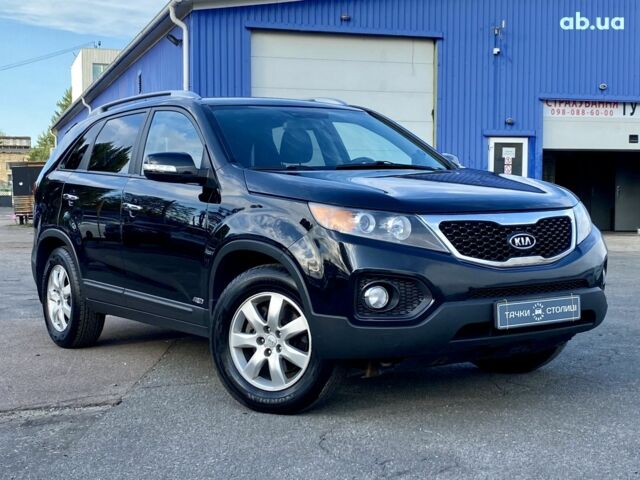 Черный Киа Соренто, объемом двигателя 2.4 л и пробегом 237 тыс. км за 11500 $, фото 2 на Automoto.ua