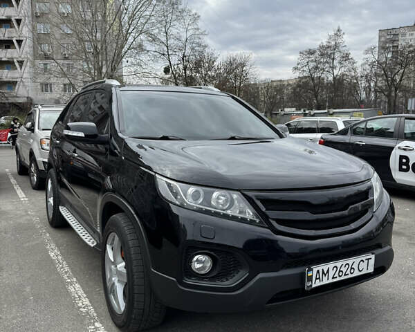 Черный Киа Соренто, объемом двигателя 2.2 л и пробегом 240 тыс. км за 15000 $, фото 1 на Automoto.ua