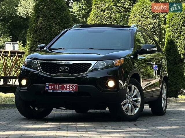 Черный Киа Соренто, объемом двигателя 2.2 л и пробегом 200 тыс. км за 12777 $, фото 1 на Automoto.ua