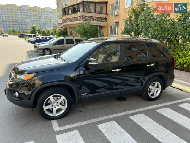 Черный Киа Соренто, объемом двигателя 2.2 л и пробегом 236 тыс. км за 12699 $, фото 13 на Automoto.ua