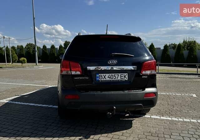 Черный Киа Соренто, объемом двигателя 2.2 л и пробегом 248 тыс. км за 12300 $, фото 4 на Automoto.ua