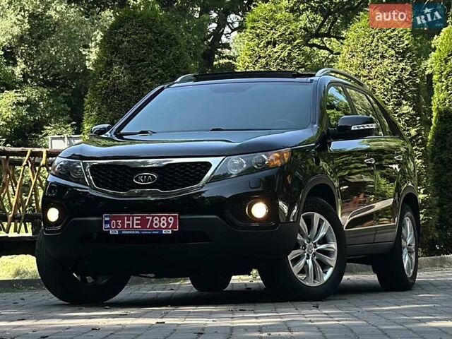 Черный Киа Соренто, объемом двигателя 2.2 л и пробегом 200 тыс. км за 12777 $, фото 2 на Automoto.ua