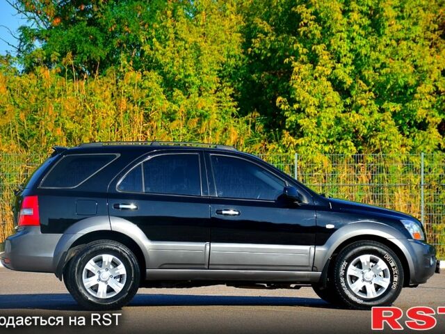 Чорний Кіа Соренто, об'ємом двигуна 2.5 л та пробігом 129 тис. км за 9200 $, фото 3 на Automoto.ua