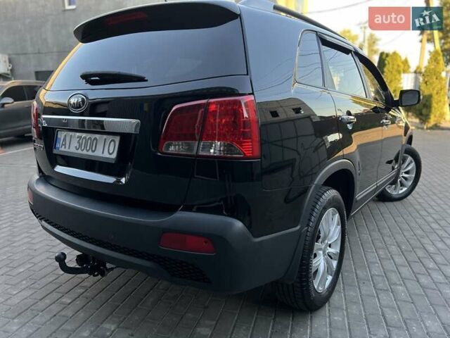 Черный Киа Соренто, объемом двигателя 2.4 л и пробегом 186 тыс. км за 13800 $, фото 4 на Automoto.ua