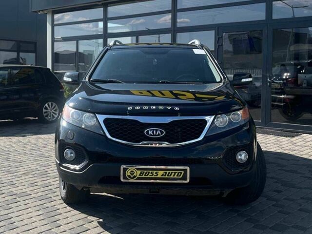 Чорний Кіа Соренто, об'ємом двигуна 2.2 л та пробігом 255 тис. км за 14500 $, фото 1 на Automoto.ua