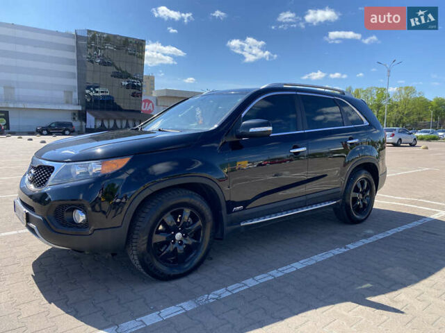 Черный Киа Соренто, объемом двигателя 2.2 л и пробегом 210 тыс. км за 12950 $, фото 1 на Automoto.ua