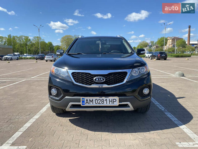Черный Киа Соренто, объемом двигателя 2.2 л и пробегом 210 тыс. км за 12950 $, фото 3 на Automoto.ua