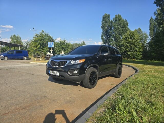 Черный Киа Соренто, объемом двигателя 2.2 л и пробегом 190 тыс. км за 13999 $, фото 1 на Automoto.ua