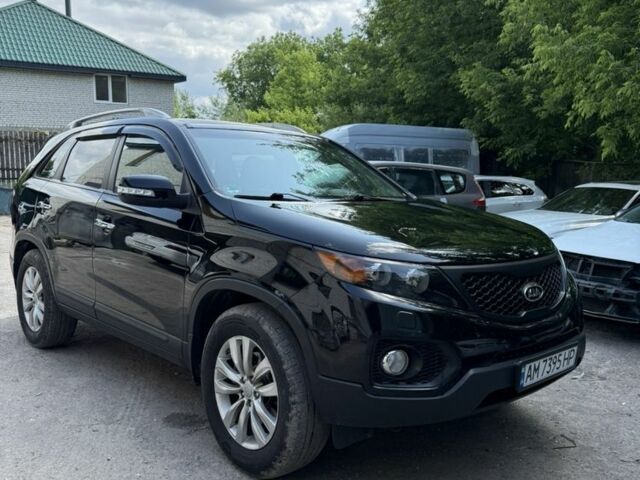 Чорний Кіа Соренто, об'ємом двигуна 2.2 л та пробігом 157 тис. км за 16000 $, фото 4 на Automoto.ua