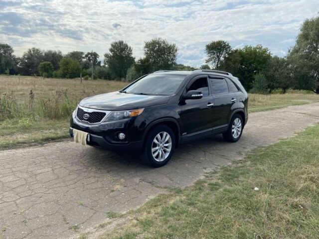 Черный Киа Соренто, объемом двигателя 2.4 л и пробегом 195 тыс. км за 11700 $, фото 3 на Automoto.ua