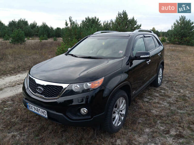 Черный Киа Соренто, объемом двигателя 2.2 л и пробегом 123 тыс. км за 13800 $, фото 1 на Automoto.ua