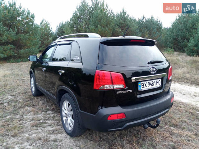 Черный Киа Соренто, объемом двигателя 2.2 л и пробегом 123 тыс. км за 13800 $, фото 3 на Automoto.ua
