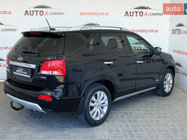 Чорний Кіа Соренто, об'ємом двигуна 2.2 л та пробігом 153 тис. км за 15450 $, фото 3 на Automoto.ua