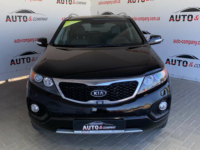 Чорний Кіа Соренто, об'ємом двигуна 2.2 л та пробігом 153 тис. км за 15450 $, фото 1 на Automoto.ua