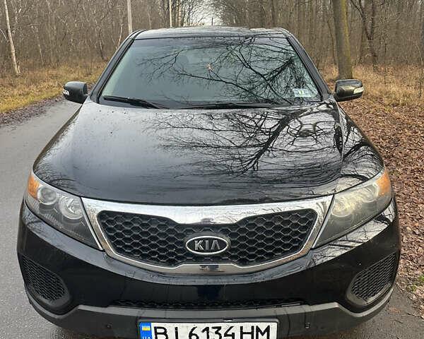 Черный Киа Соренто, объемом двигателя 2.36 л и пробегом 218 тыс. км за 12500 $, фото 1 на Automoto.ua