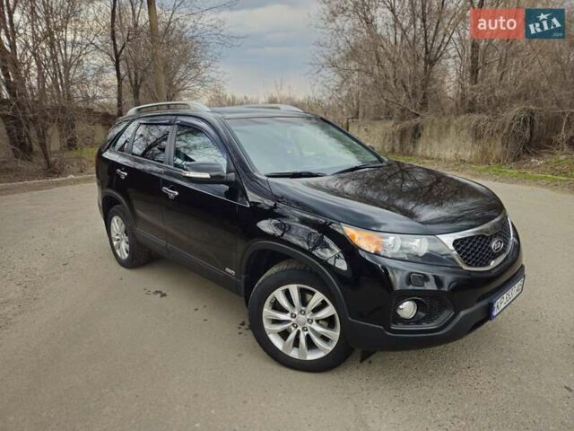 Черный Киа Соренто, объемом двигателя 2.4 л и пробегом 225 тыс. км за 13000 $, фото 3 на Automoto.ua