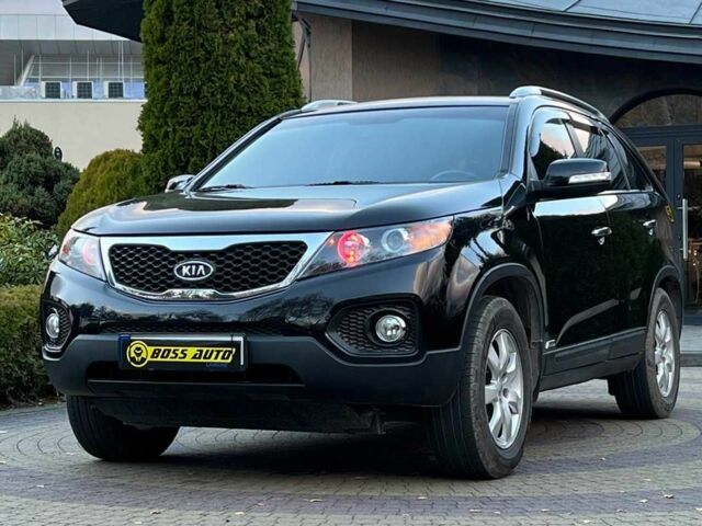 Черный Киа Соренто, объемом двигателя 2.4 л и пробегом 93 тыс. км за 12300 $, фото 2 на Automoto.ua