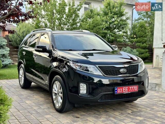 Черный Киа Соренто, объемом двигателя 2.2 л и пробегом 208 тыс. км за 16350 $, фото 1 на Automoto.ua