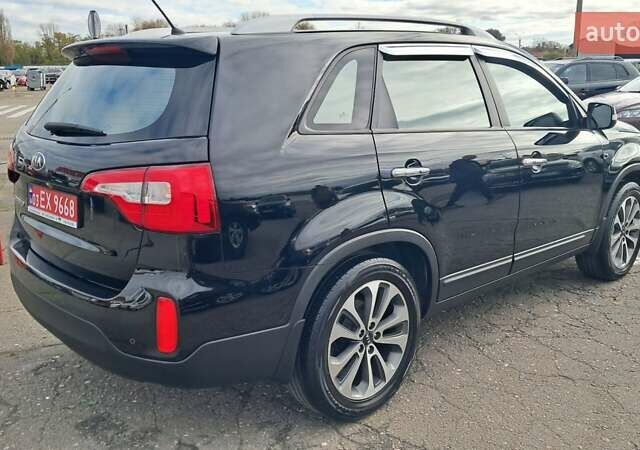 Черный Киа Соренто, объемом двигателя 2 л и пробегом 193 тыс. км за 15999 $, фото 2 на Automoto.ua