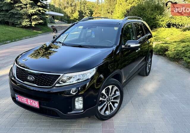 Черный Киа Соренто, объемом двигателя 2.2 л и пробегом 226 тыс. км за 17999 $, фото 2 на Automoto.ua