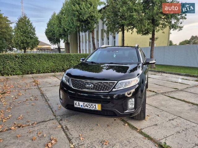 Чорний Кіа Соренто, об'ємом двигуна 2.2 л та пробігом 215 тис. км за 16999 $, фото 1 на Automoto.ua