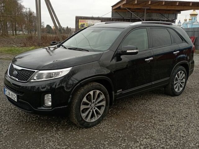 Чорний Кіа Соренто, об'ємом двигуна 2 л та пробігом 220 тис. км за 16300 $, фото 1 на Automoto.ua