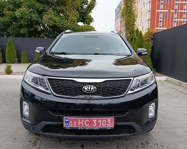 Черный Киа Соренто, объемом двигателя 2.2 л и пробегом 225 тыс. км за 16999 $, фото 2 на Automoto.ua