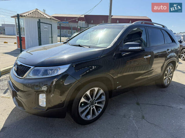 Черный Киа Соренто, объемом двигателя 2.2 л и пробегом 231 тыс. км за 15990 $, фото 1 на Automoto.ua