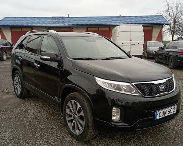 Черный Киа Соренто, объемом двигателя 2.2 л и пробегом 220 тыс. км за 16300 $, фото 1 на Automoto.ua
