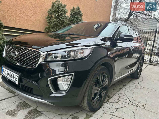 Черный Киа Соренто, объемом двигателя 2.2 л и пробегом 205 тыс. км за 21000 $, фото 1 на Automoto.ua