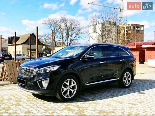 Черный Киа Соренто, объемом двигателя 2.2 л и пробегом 192 тыс. км за 21800 $, фото 2 на Automoto.ua
