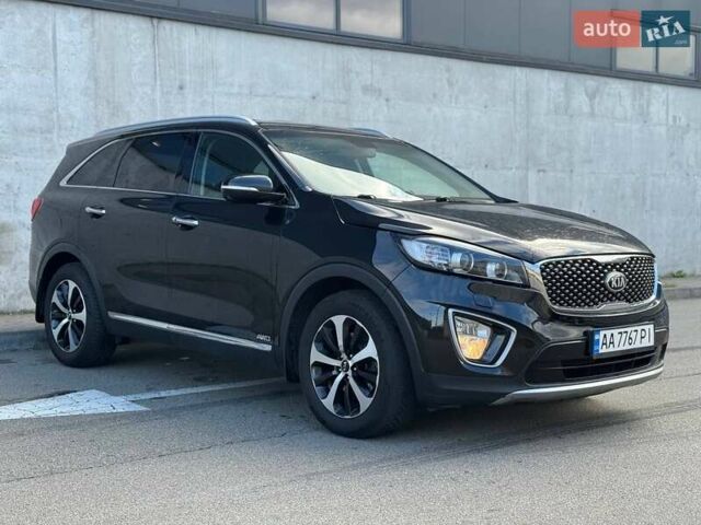 Черный Киа Соренто, объемом двигателя 2.2 л и пробегом 160 тыс. км за 21900 $, фото 2 на Automoto.ua