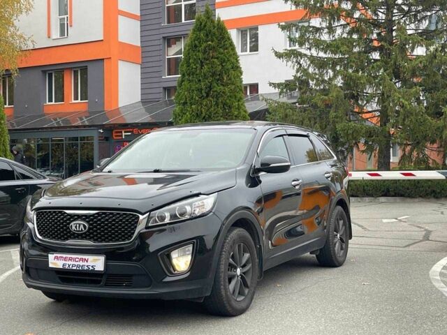 Черный Киа Соренто, объемом двигателя 2.4 л и пробегом 163 тыс. км за 13799 $, фото 1 на Automoto.ua