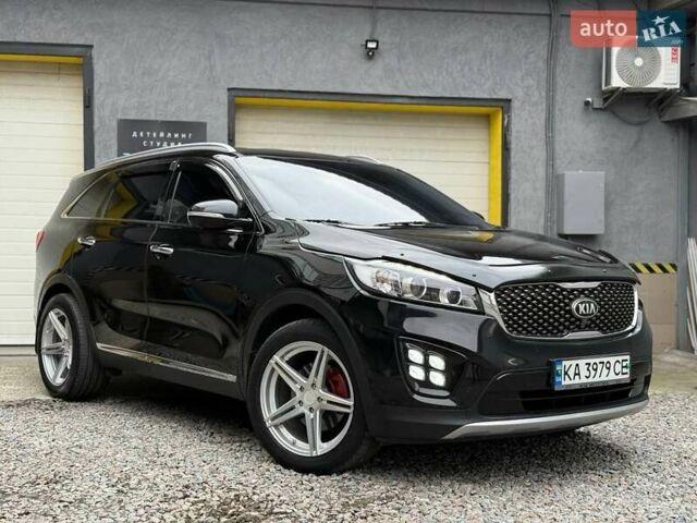 Киа Соренто 2017 в Киеве на Automoto.ua Черный Киа Соренто, объемом двигателя 2.2 л и пробегом 146 тыс. км за 23999 $, фото 2 на Automoto.ua