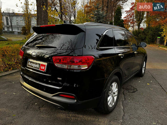 Черный Киа Соренто, объемом двигателя 2.4 л и пробегом 173 тыс. км за 16490 $, фото 4 на Automoto.ua