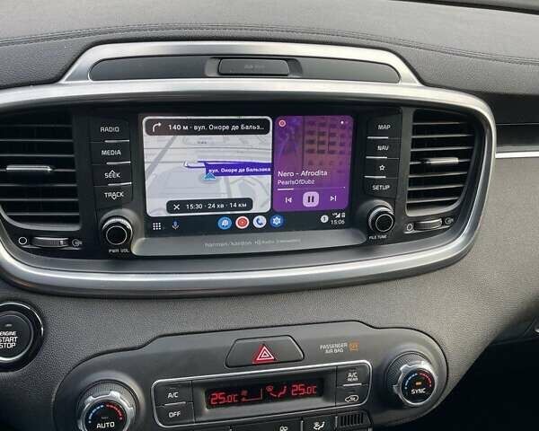 Черный Киа Соренто, объемом двигателя 3.3 л и пробегом 91 тыс. км за 18000 $, фото 22 на Automoto.ua