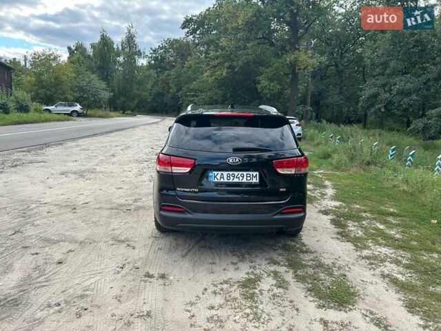 Черный Киа Соренто, объемом двигателя 2.36 л и пробегом 167 тыс. км за 14500 $, фото 3 на Automoto.ua