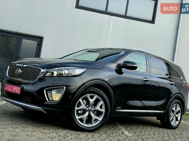 Чорний Кіа Соренто, об'ємом двигуна 2.2 л та пробігом 123 тис. км за 24950 $, фото 3 на Automoto.ua