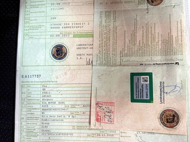 Коричневый Киа Соренто, объемом двигателя 2.2 л и пробегом 179 тыс. км за 14700 $, фото 13 на Automoto.ua