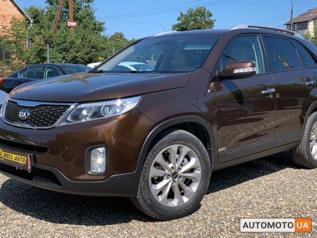 Коричневый Киа Соренто, объемом двигателя 2.2 л и пробегом 249 тыс. км за 17600 $, фото 2 на Automoto.ua