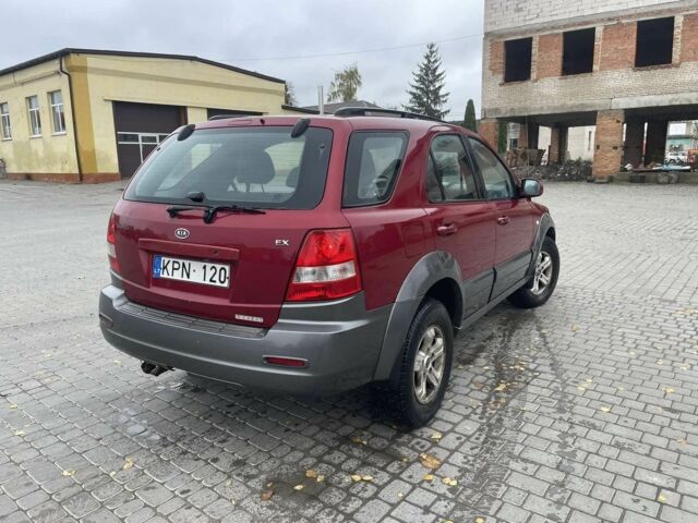 Червоний Кіа Соренто, об'ємом двигуна 2.5 л та пробігом 245 тис. км за 2850 $, фото 5 на Automoto.ua