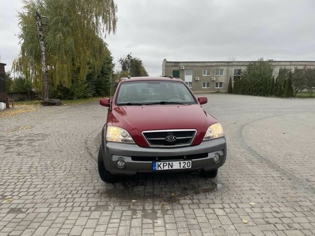 Червоний Кіа Соренто, об'ємом двигуна 2.5 л та пробігом 245 тис. км за 2850 $, фото 6 на Automoto.ua